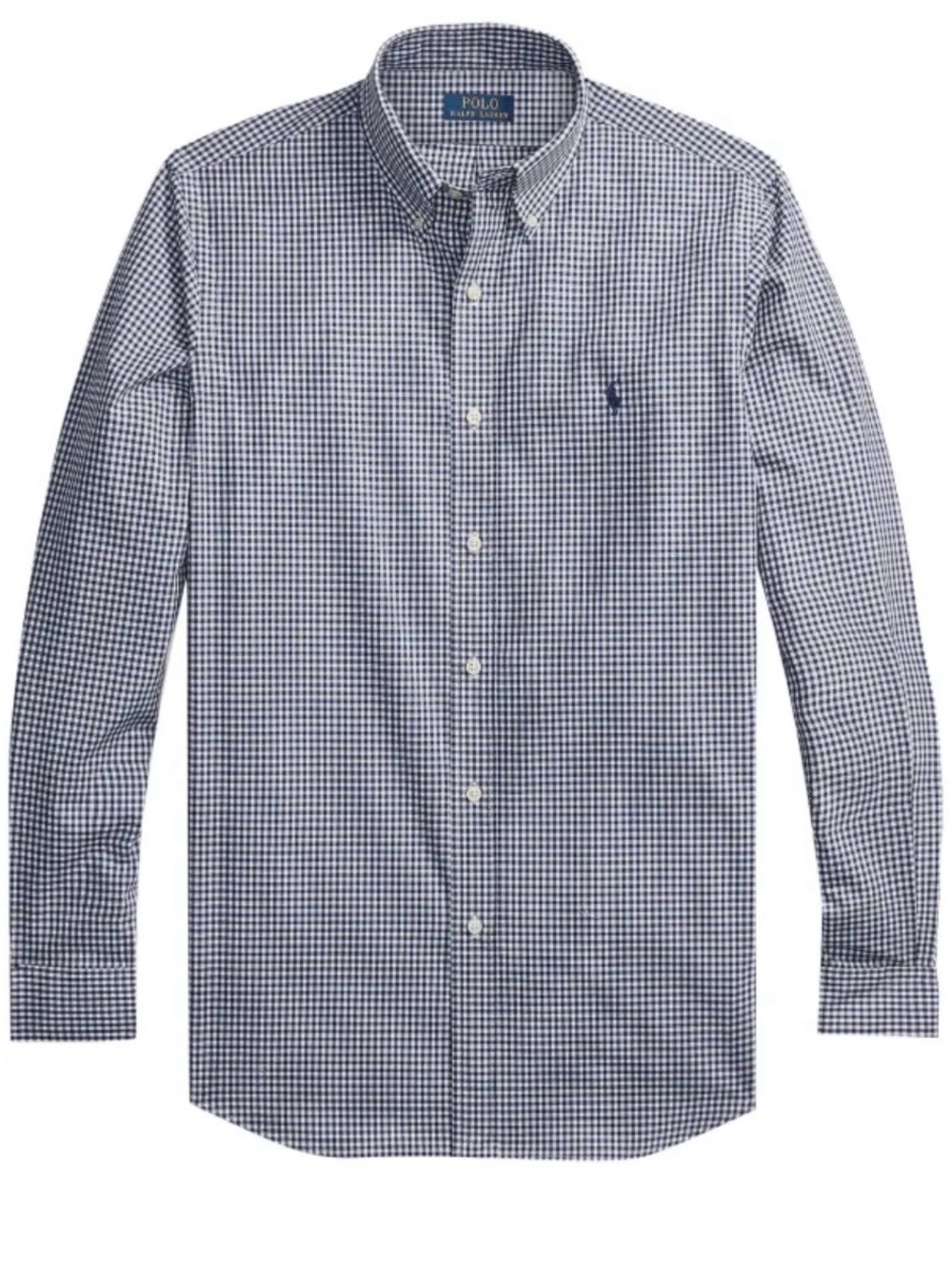 Polo by Ralph Lauren Gingham Long Sleeve Oxford Shirt | Multicolor | XXL Tall